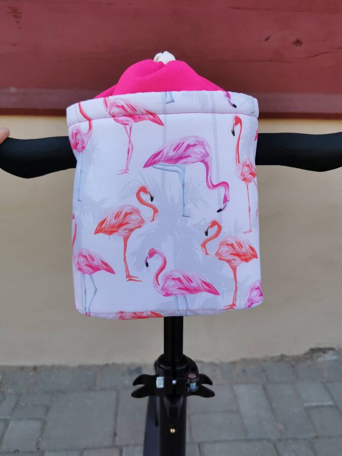 Skrejriteņa soma "Gaišais flamingo"